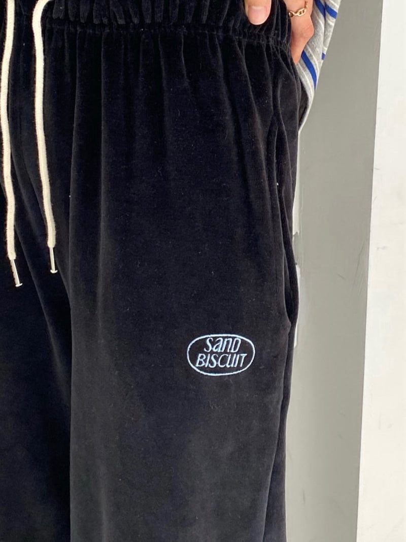 Diana - Korean Women Fashion - #vintageinspired - Sand Velour Pants - 12