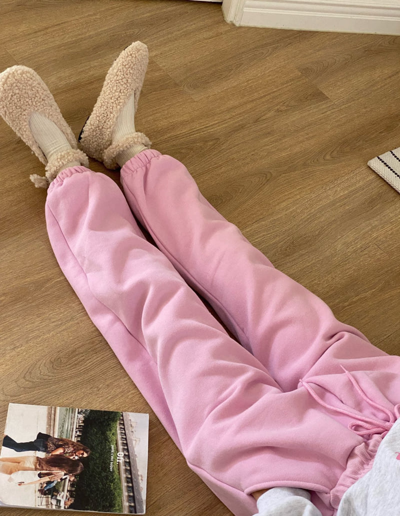 Diana - Korean Women Fashion - #vintagekidsstyle - Soft Jogger Pants - 3