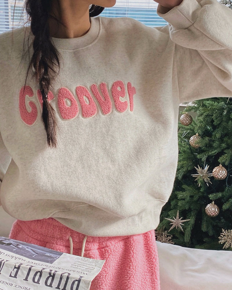 Diana - Korean Women Fashion - #vintagekidsstyle - Groove Sweatshirt - 2