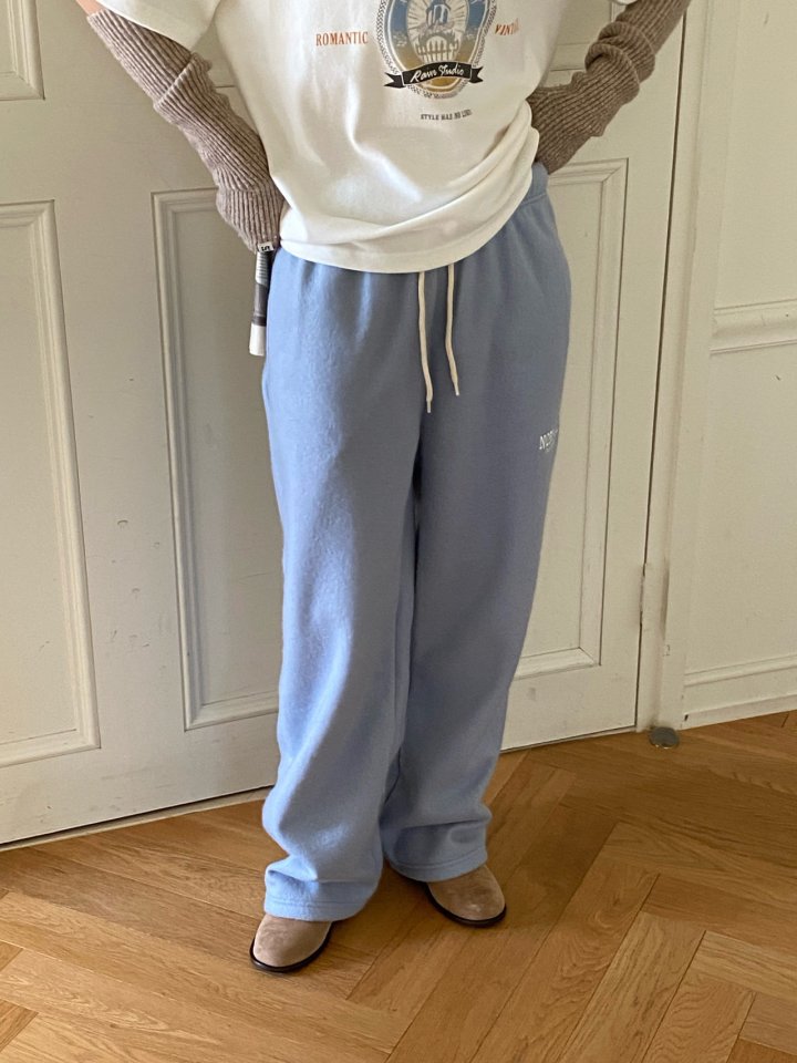 Diana - Korean Women Fashion - #vintagekidsstyle - Normal Fleece Pants - 8