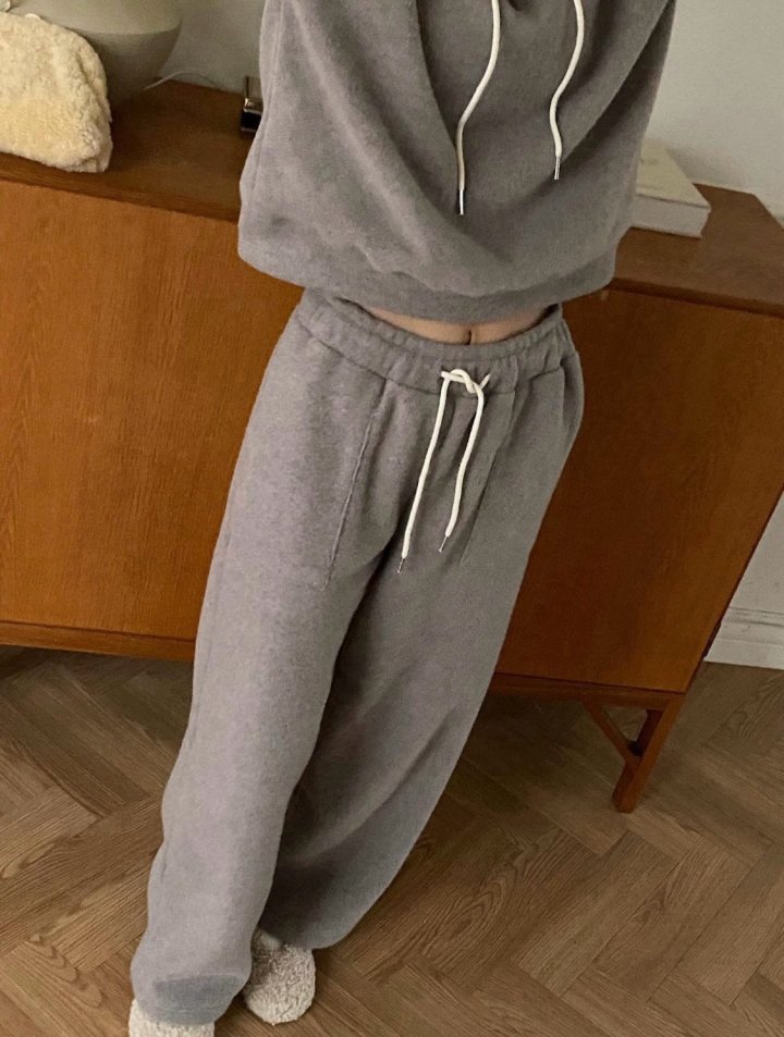 Diana - Korean Women Fashion - #vintagekidsstyle - Cozy Alpaca Pants - 2