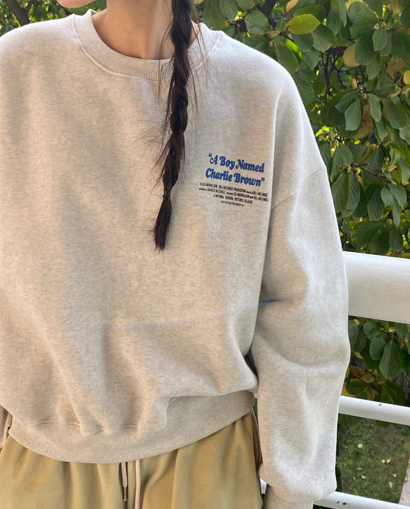 Diana - Korean Women Fashion - #womensfashion - Boy Sweatshirt - 2