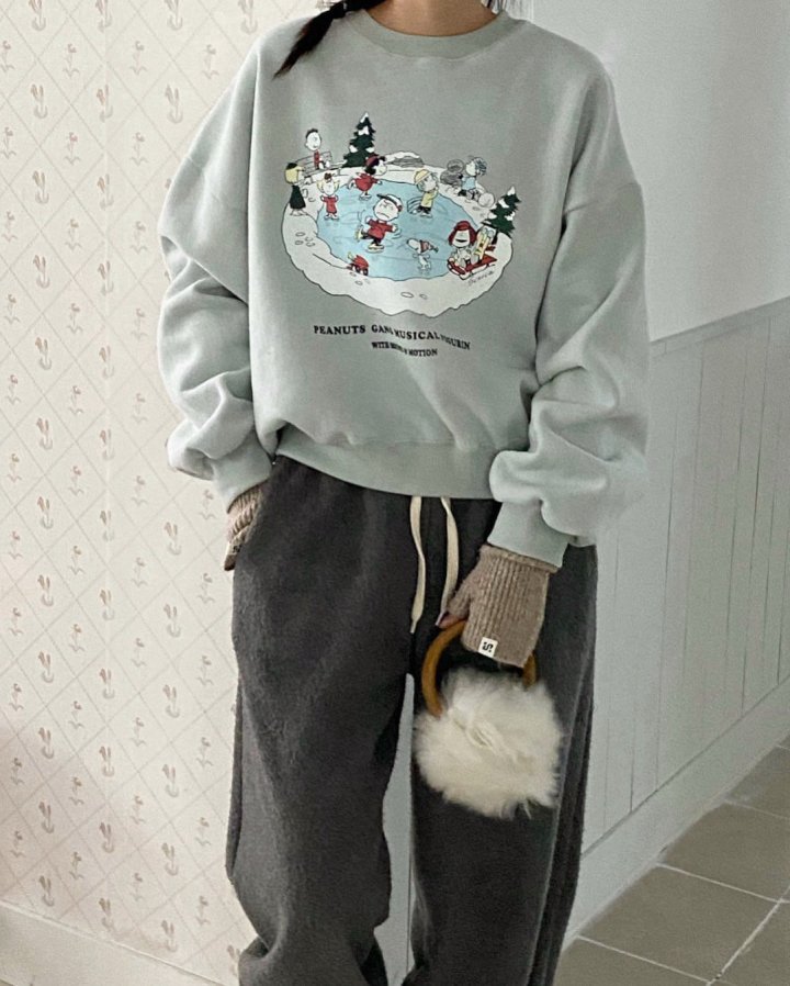 Diana - Korean Women Fashion - #womensfashion - Skate Cozy Sweatshirt - 9