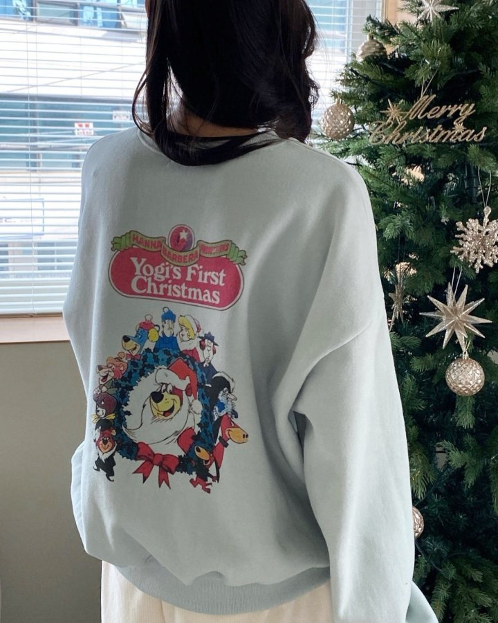 Diana - Korean Women Fashion - #womensfashion - Christmas Sweatshirt - 5