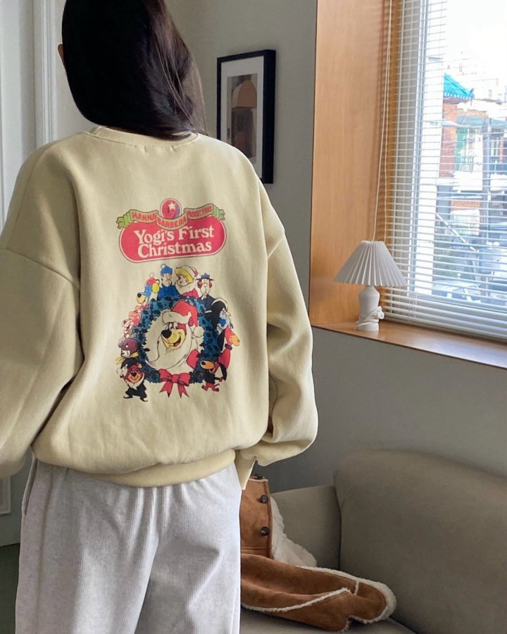 Diana - Korean Women Fashion - #womensfashion - Christmas Sweatshirt - 7