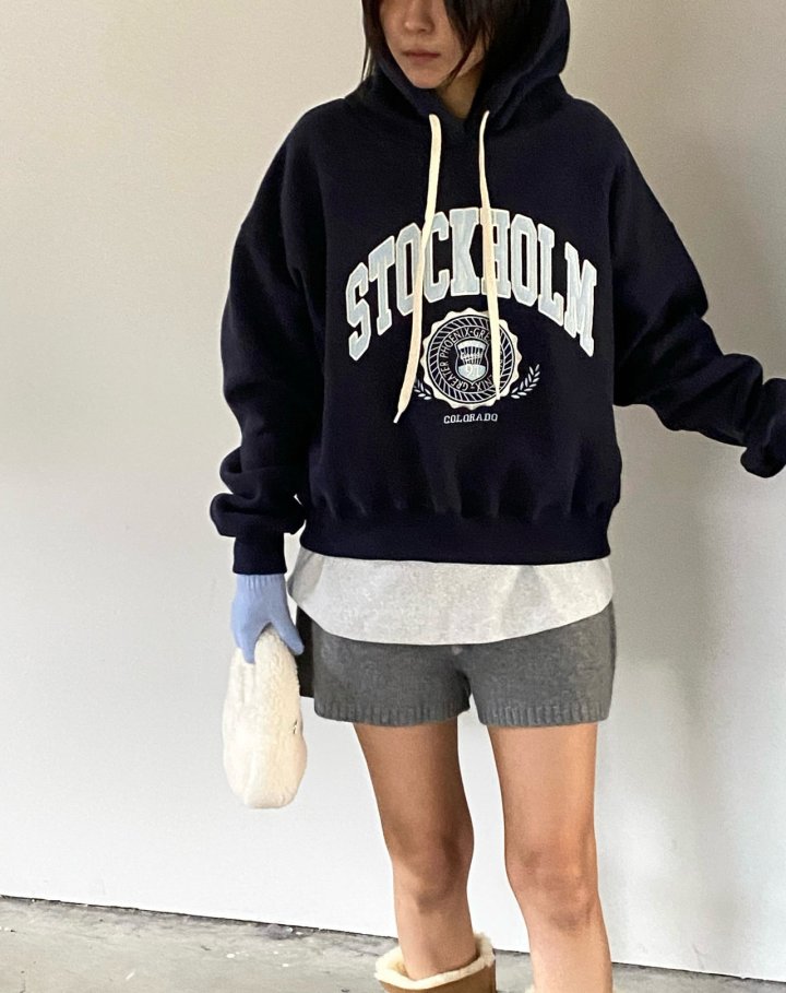 Diana - Korean Women Fashion - #womensfashion - Stock Fleece Hoodie - 6