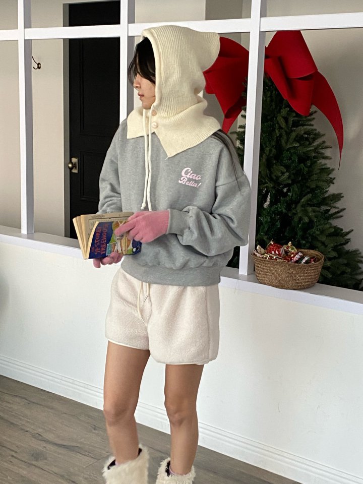 Diana - Korean Women Fashion - #womensfashion - Bella Fleece Sweatshirt - 2