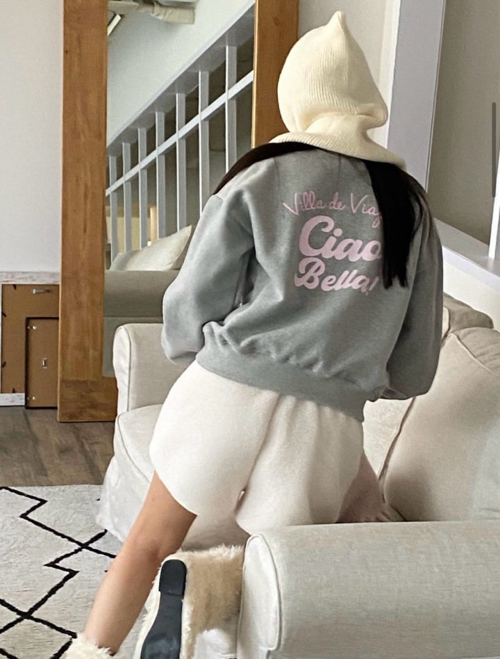 Diana - Korean Women Fashion - #momslook - Bella Fleece Sweatshirt - 4