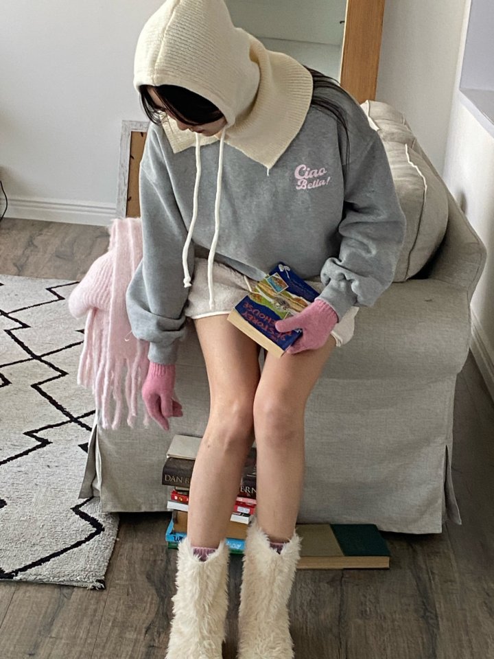 Diana - Korean Women Fashion - #womensfashion - Bella Fleece Sweatshirt - 6