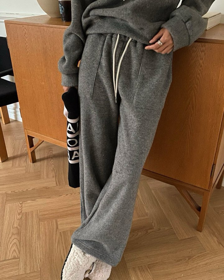 Diana - Korean Women Fashion - #womensfashion - Cozy Alpaca Pants - 12