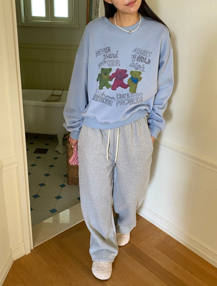 Diana - Korean Women Fashion - #womensfashion - Never Bear Sweatshirt - 7