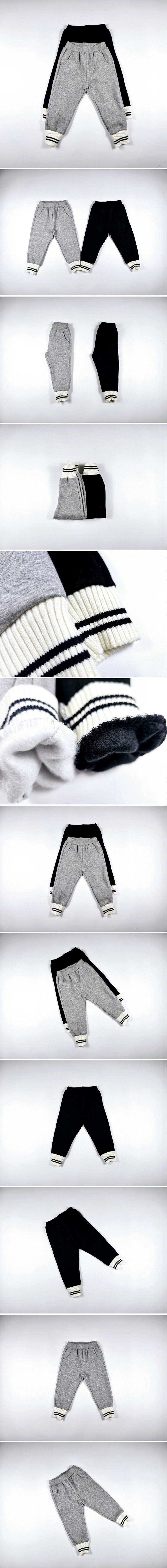 Dolphin - Korean Children Fashion - #discoveringself - Fleece Banded Pants