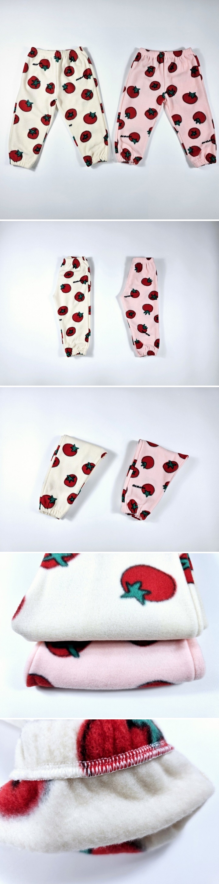 Dolphin - Korean Children Fashion - #kidzfashiontrend - Fleece Tomato Pants
