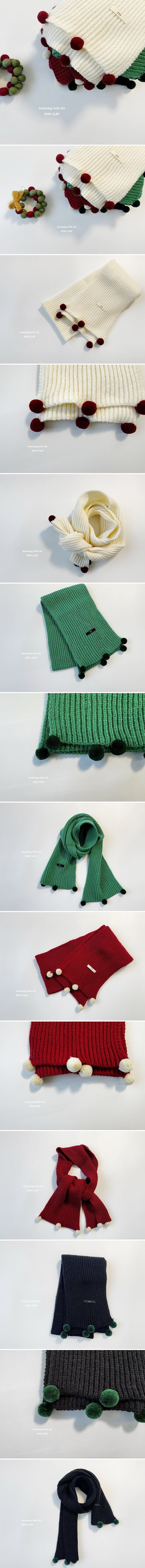 Dominico - Korean Children Fashion - #littlefashionista - Dangle Muffler