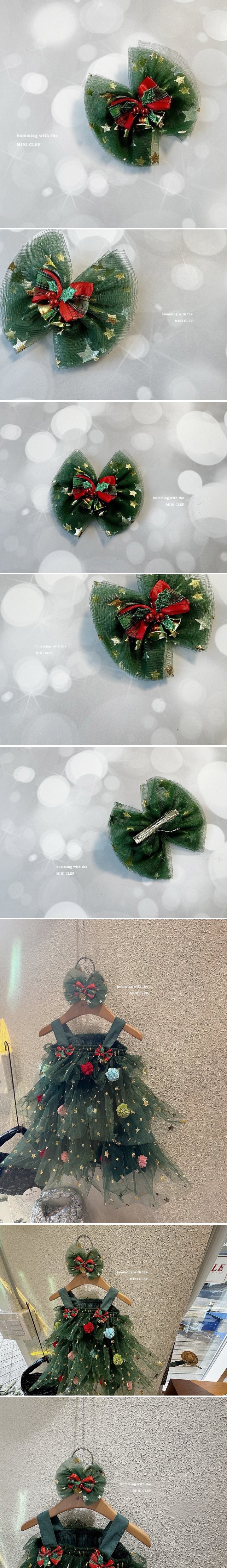 Dominico - Korean Children Fashion - #magicofchildhood - Green Tree Hairpin