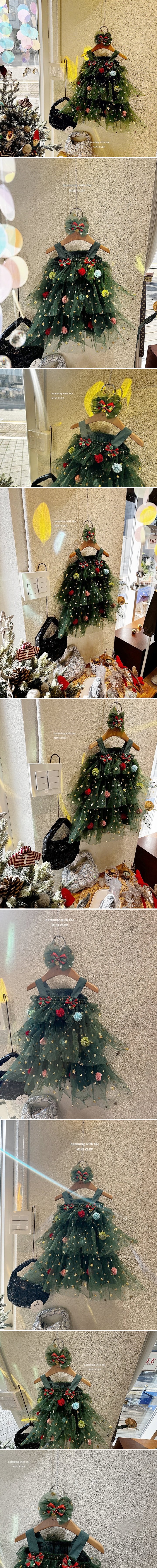 Dominico - Korean Children Fashion - #minifashionista - Green Tree One-piece
