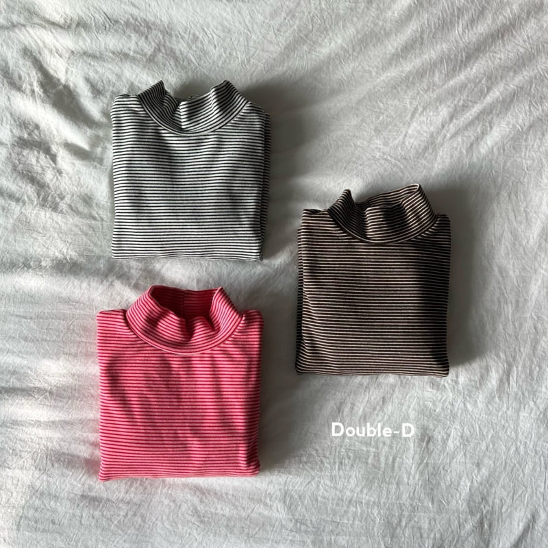 Doubled - Korean Children Fashion - #Kfashion4kids - Choux Cream Turtleneck Tee - 5