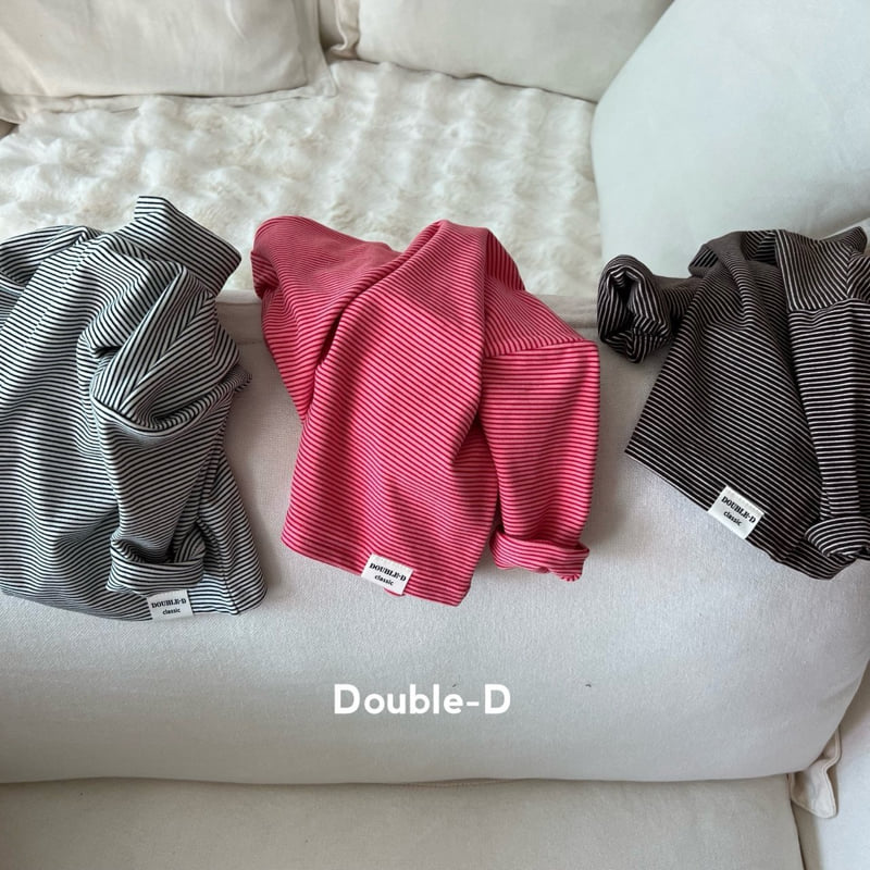 Doubled - Korean Children Fashion - #kidsstore - Choux Cream Turtleneck Tee - 3