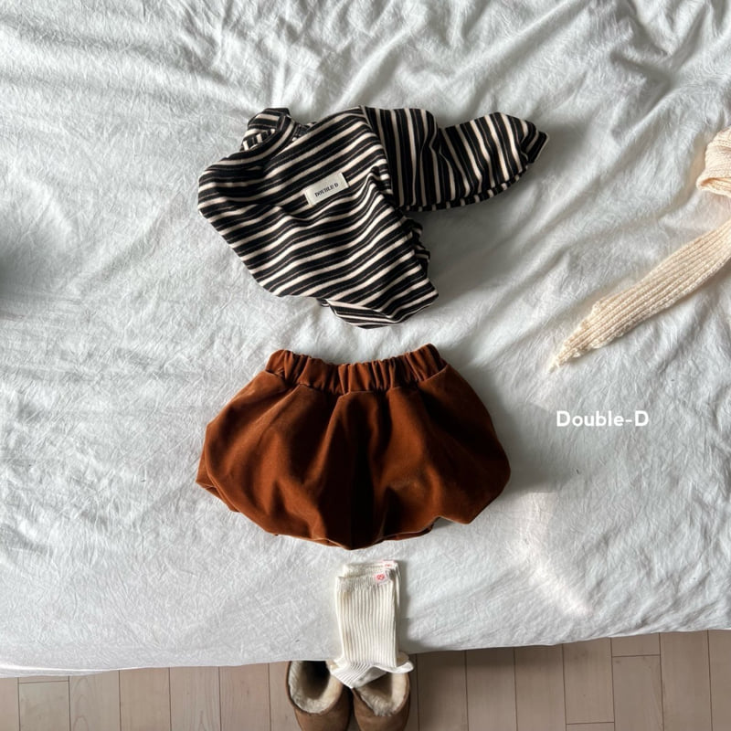 Doubled - Korean Children Fashion - #littlefashionista - Pumpkin Skirt - 4