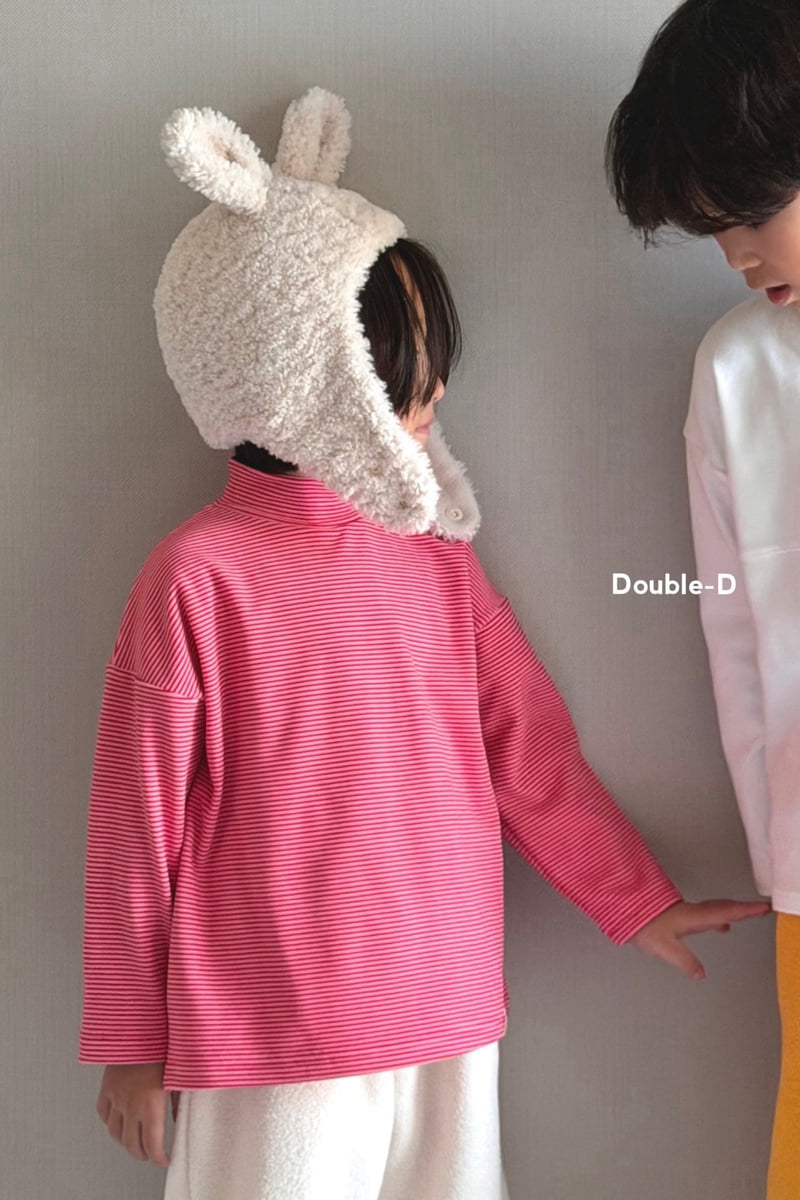 Doubled - Korean Children Fashion - #stylishchildhood - Choux Cream Turtleneck Tee - 12