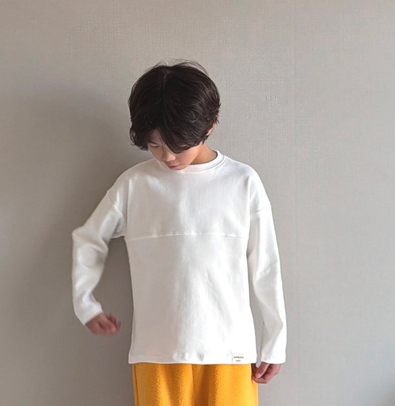 Doubled - Korean Children Fashion - #toddlerclothing - Fleece Tee - 9