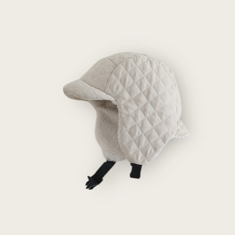 Dudie - Korean Children Fashion - #childofig - Quilted Earflap Cap - 9