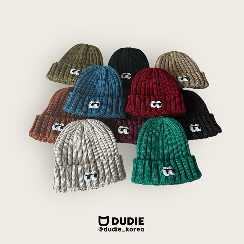 Dudie - Korean Children Fashion - #childofig - Eyes Beanie