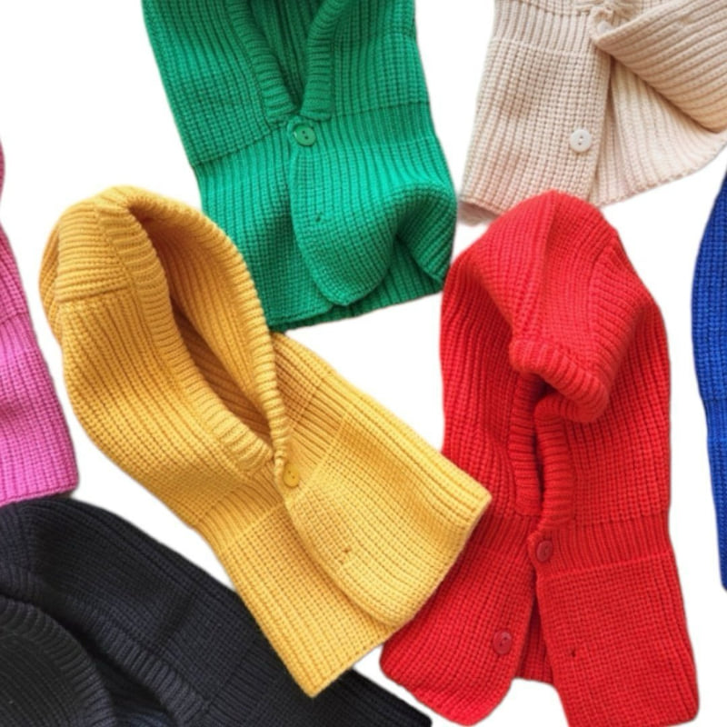 Dudie - Korean Children Fashion - #childofig - Colorful Balaclava - 6