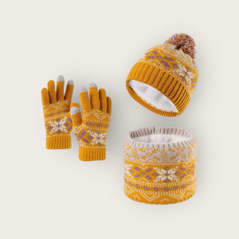 Dudie - Korean Children Fashion - #childrensboutique - Winter Set (set of 3) - 6