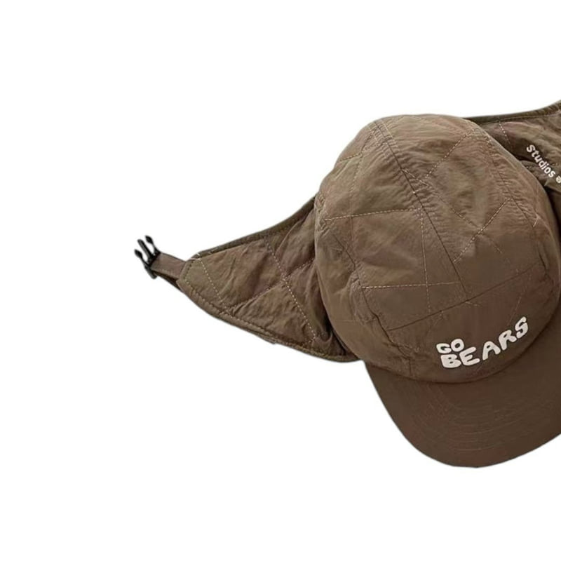 Dudie - Korean Children Fashion - #childrensboutique - Bear Border Cap - 6