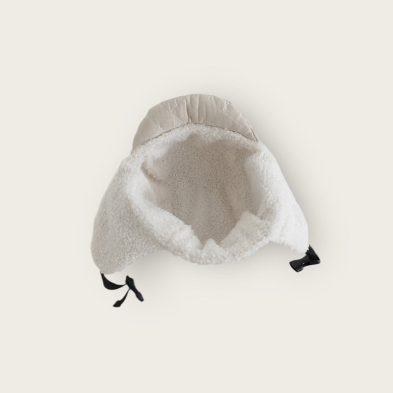 Dudie - Korean Children Fashion - #designkidswear - Quilted Earflap Cap - 11