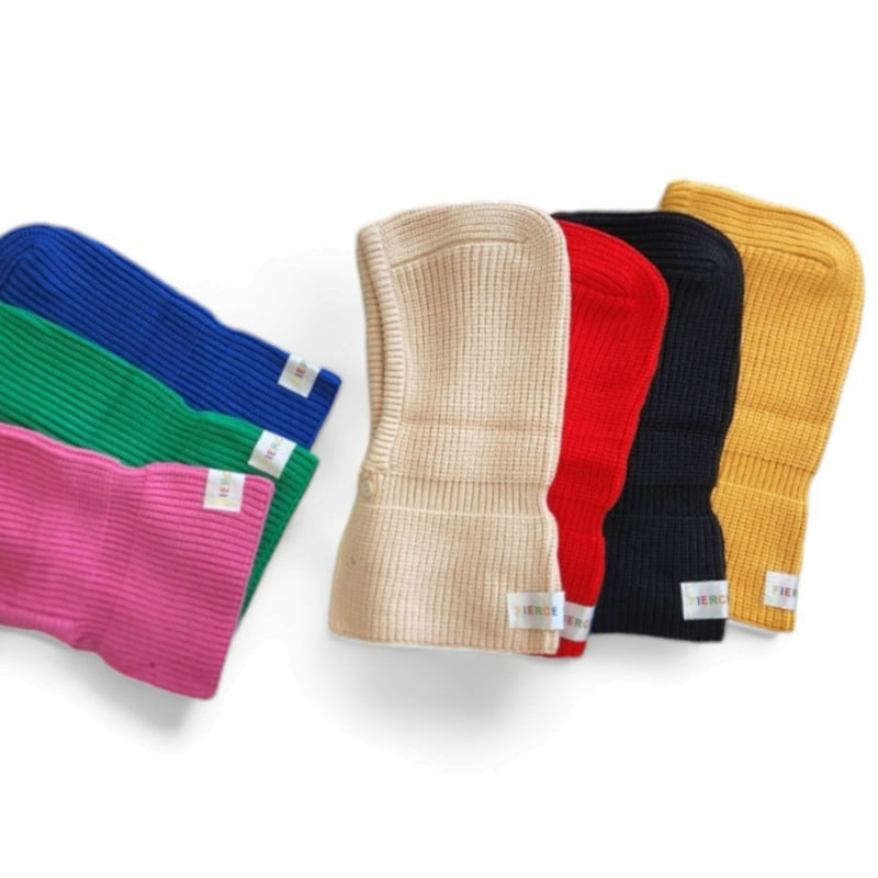 Dudie - Korean Children Fashion - #designkidswear - Colorful Balaclava - 8