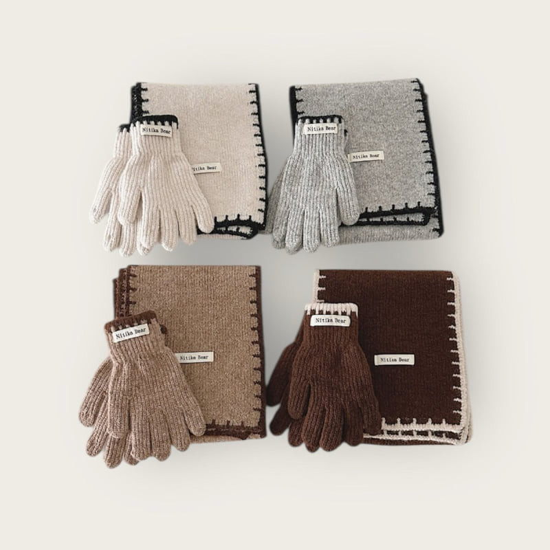 Dudie - Korean Children Fashion - #discoveringself - Stitch Gloves - 2