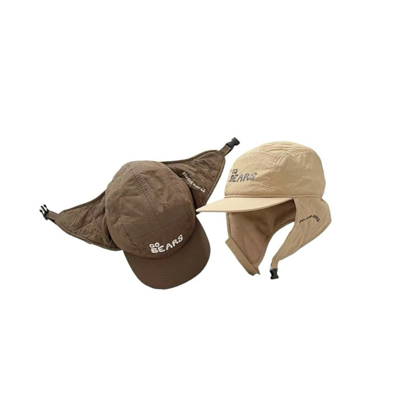 Dudie - Korean Children Fashion - #discoveringself - Bear Border Cap - 8