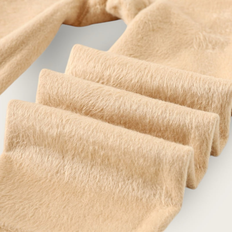 Dudie - Korean Children Fashion - #fashionkids - Fleece Tights - 8