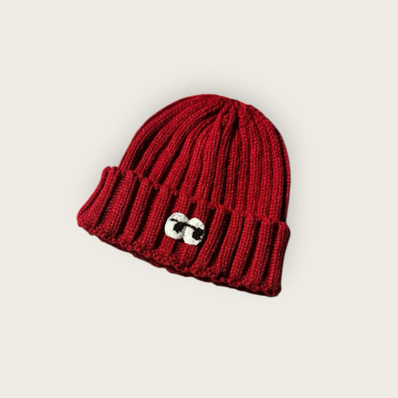 Dudie - Korean Children Fashion - #kidsshorts - Eyes Beanie - 6
