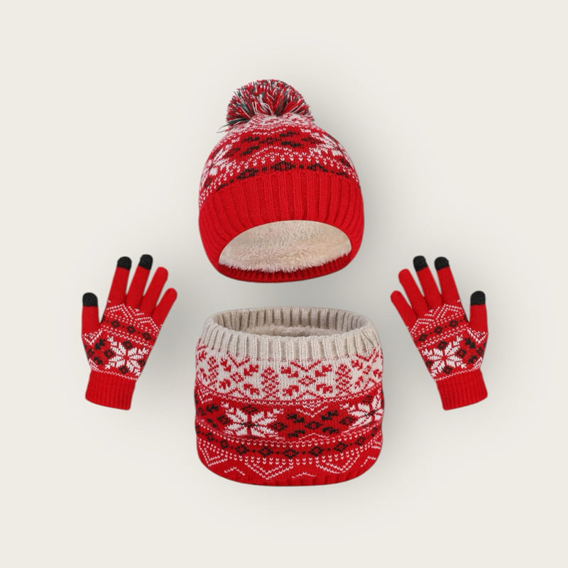 Dudie - Korean Children Fashion - #kidsstore - Winter Set (set of 3) - 11