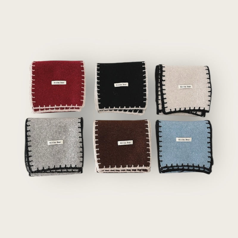 Dudie - Korean Children Fashion - #kidsstore - Stitch Muffler - 2