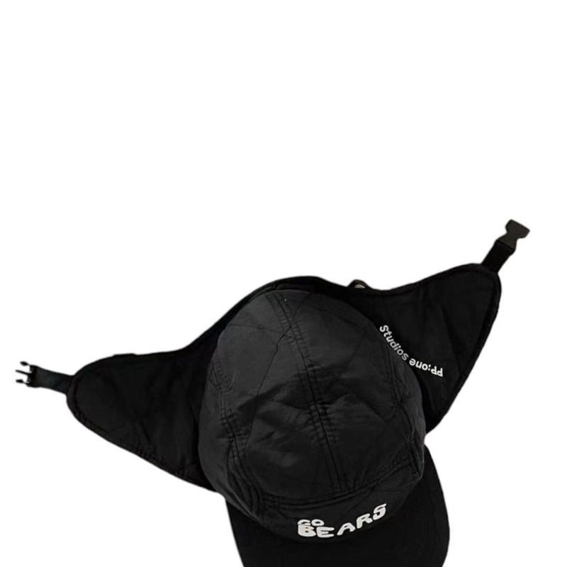Dudie - Korean Children Fashion - #kidsstore - Bear Border Cap - 11