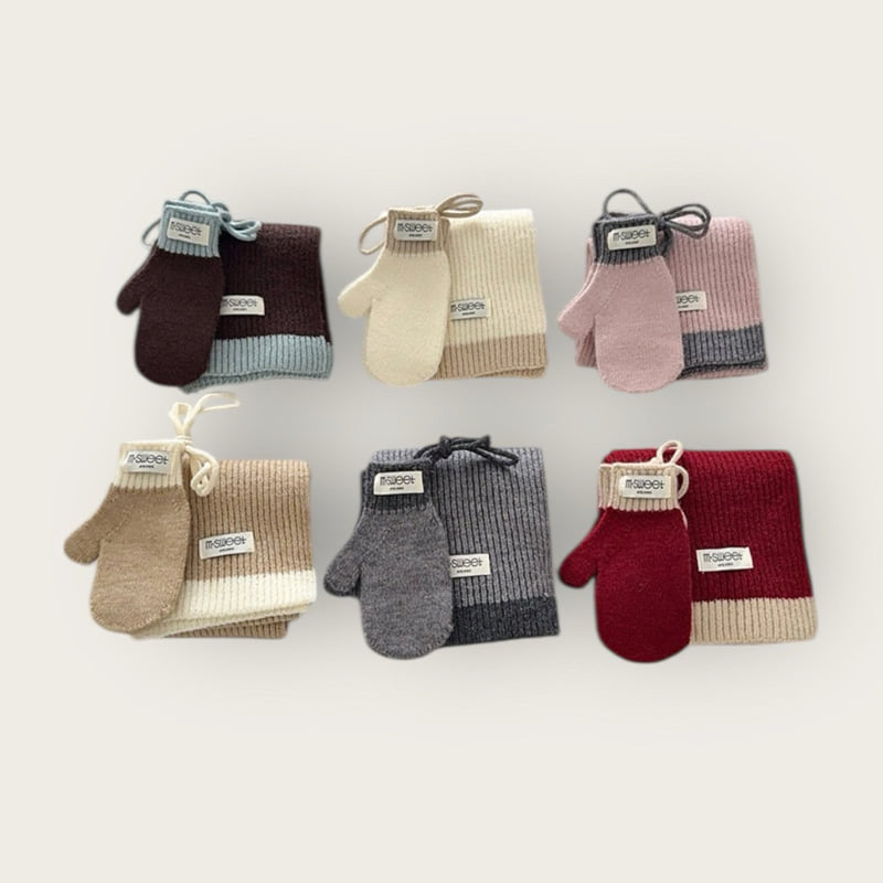 Dudie - Korean Children Fashion - #kidzfashiontrend - Color Muffler - 2