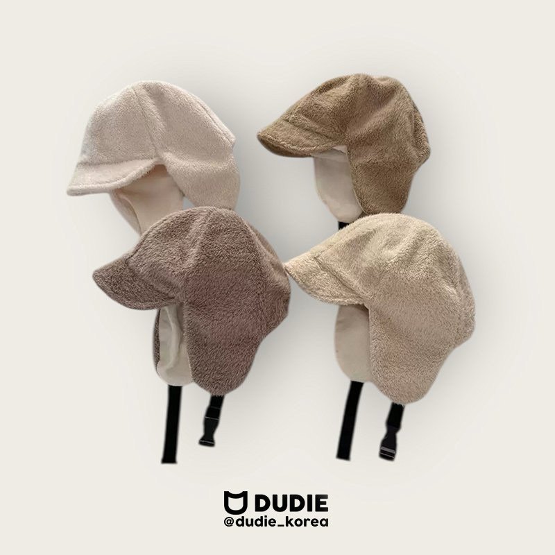 Dudie - Korean Children Fashion - #littlefashionista - Soft Earflap Cap