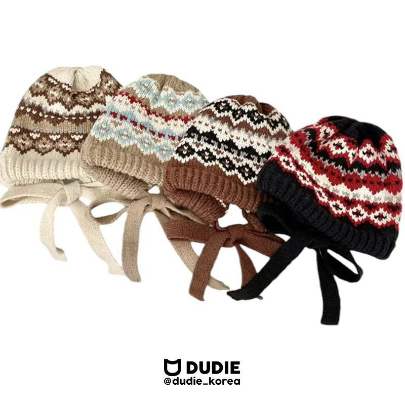 Dudie - Korean Children Fashion - #littlefashionista - Nordic Balaclava - 2