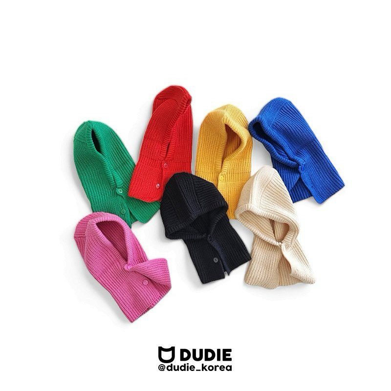 Dudie - Korean Children Fashion - #littlefashionista - Colorful Balaclava