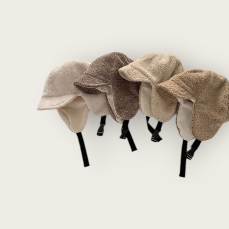 Dudie - Korean Children Fashion - #magicofchildhood - Soft Earflap Cap - 2