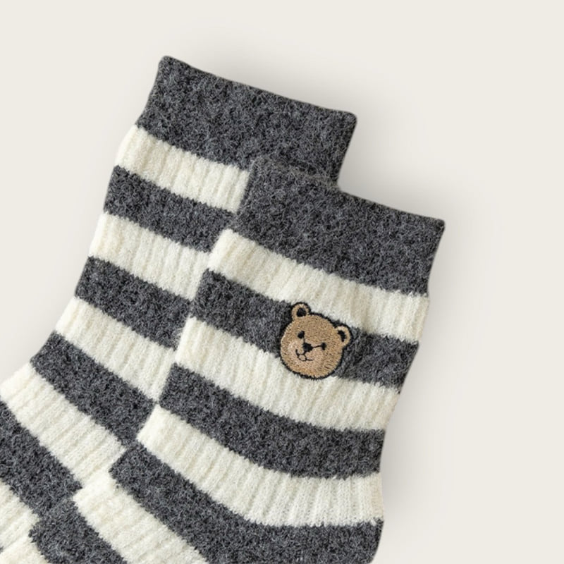 Dudie - Korean Children Fashion - #littlefashionista - Bear Teddy Set - 4
