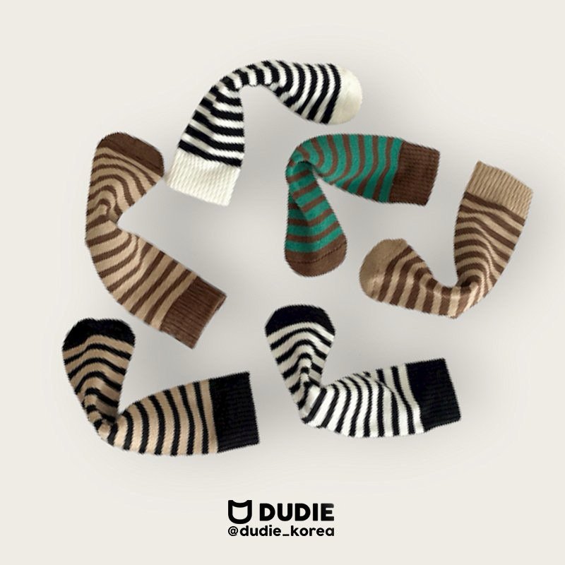 Dudie - Korean Children Fashion - #magicofchildhood - Thick Stripe Set
