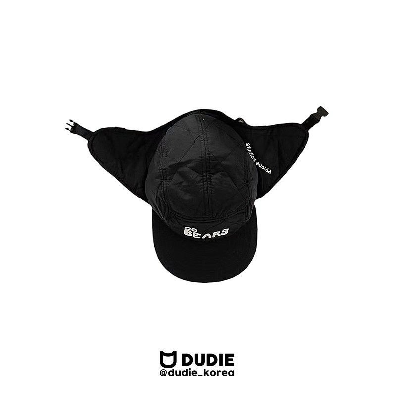 Dudie - Korean Children Fashion - #minifashionista - Bear Border Cap - 2
