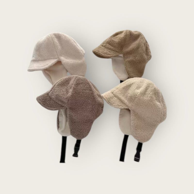 Dudie - Korean Children Fashion - #todddlerfashion - Soft Earflap Cap - 5