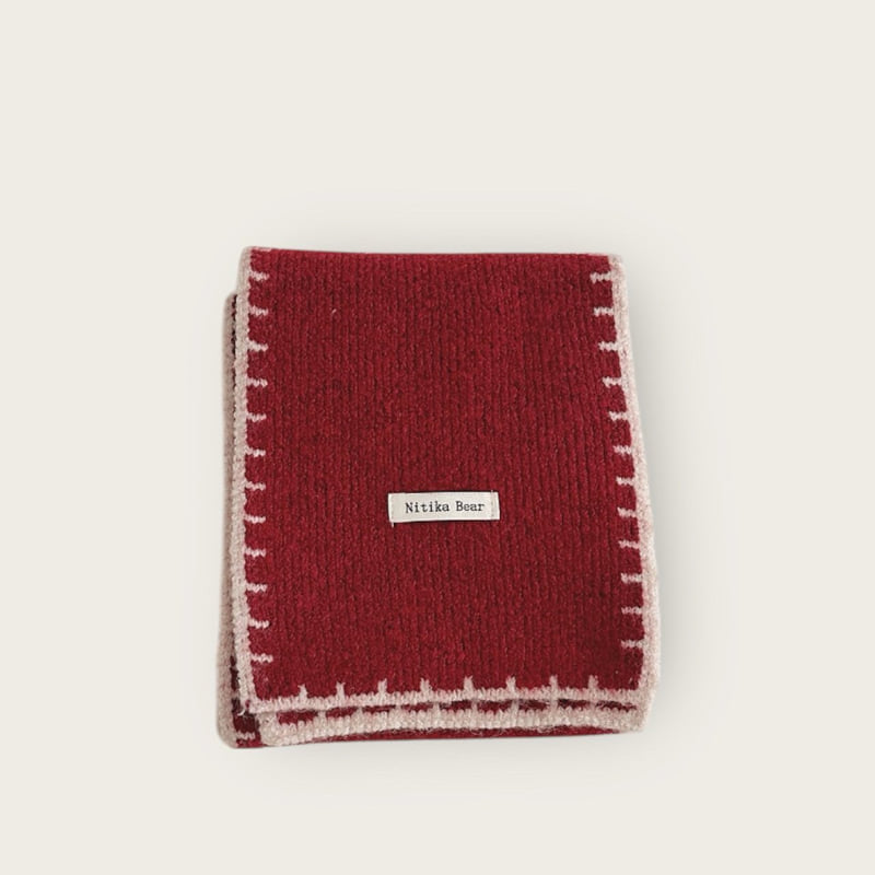 Dudie - Korean Children Fashion - #todddlerfashion - Stitch Muffler - 9