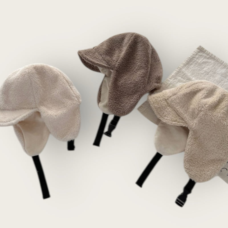 Dudie - Korean Children Fashion - #toddlerclothing - Soft Earflap Cap - 6